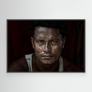 Portrait of a Rohingya refugee man - Bangladesh by Joxe Inazio Kuesta Garmendia