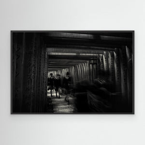 walking through the 1000 tori gates by Swapnil