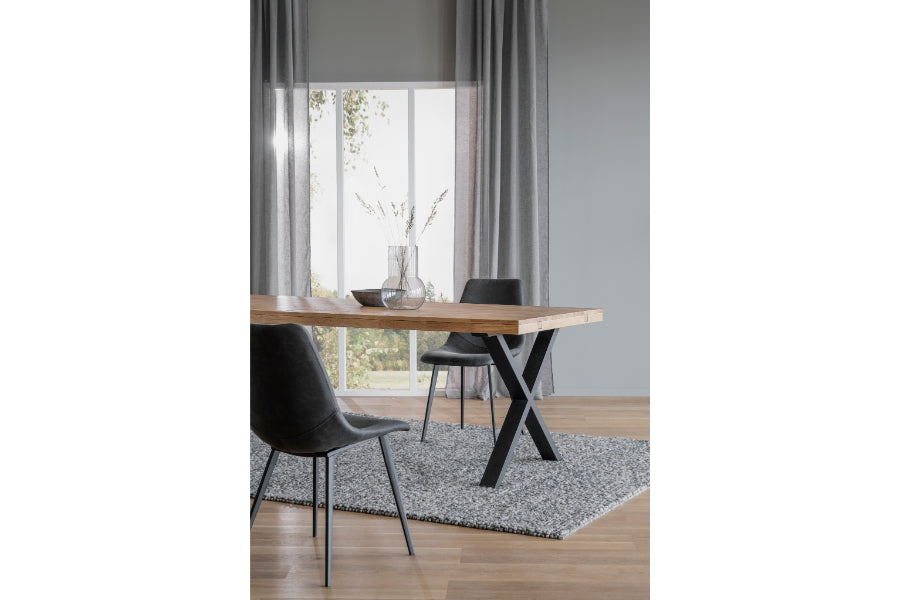 BROOKLYN X-Beine Esstisch 170CM/270CM ROWICO