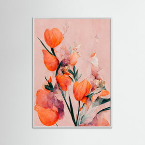 Orange Tulips by Treechild