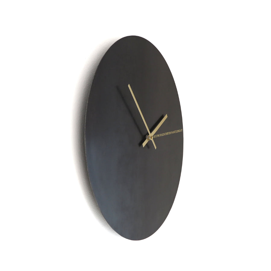 BLACK Moon Clock 44 CM
