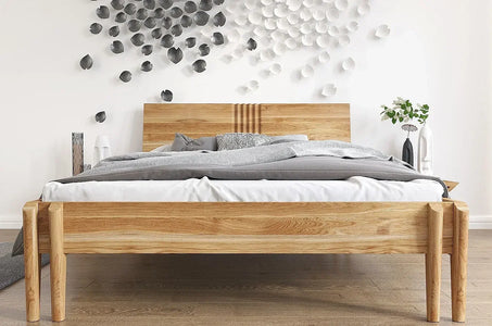 POZNAN Oak Bed