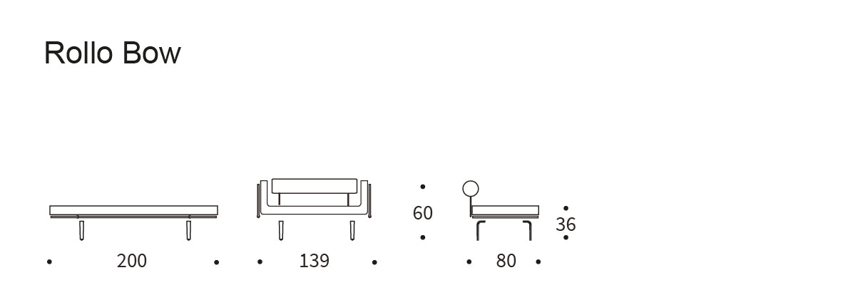 Rollo Bow Daybed