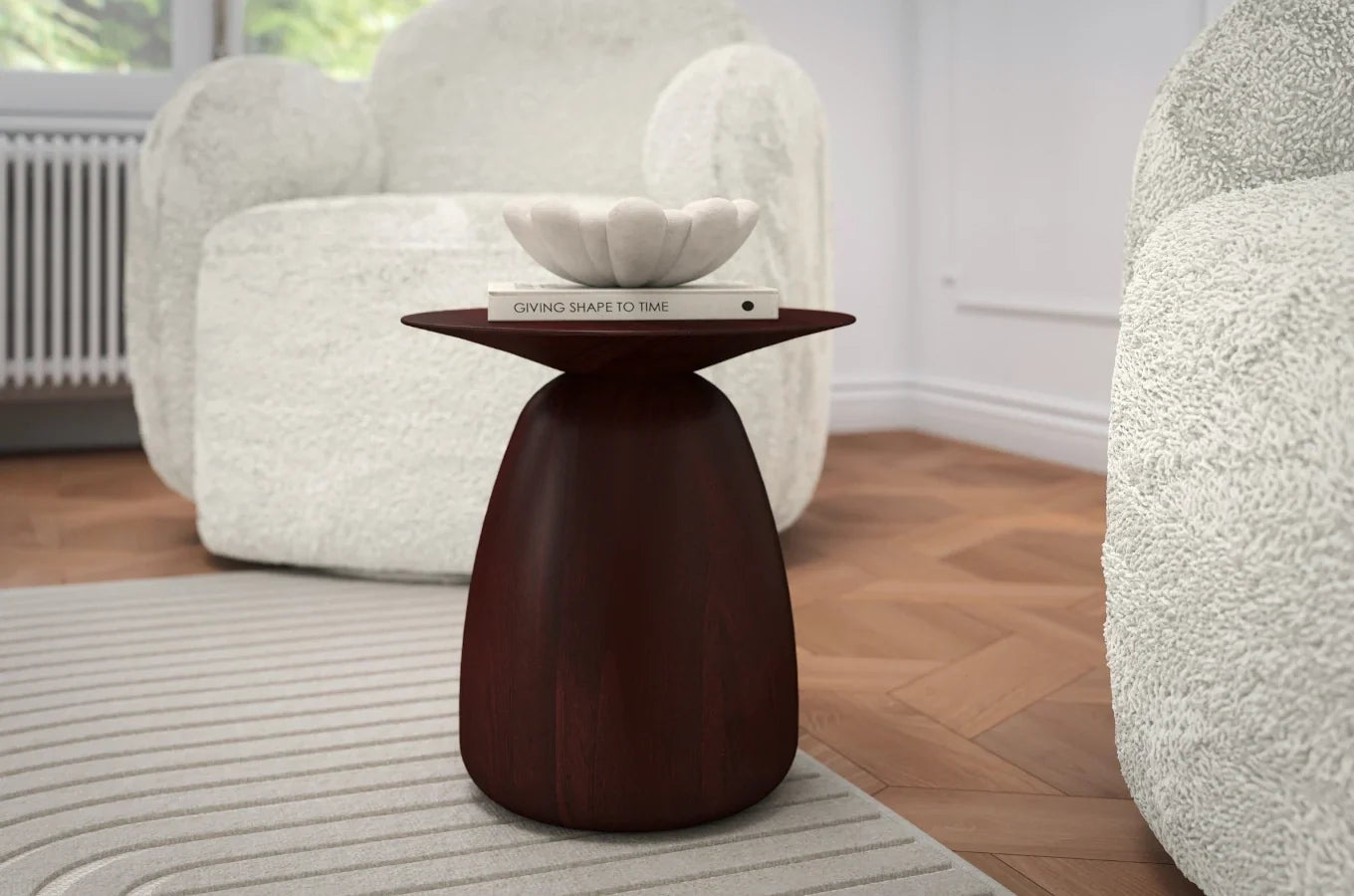 BAOBAB 34 Beech Side Table