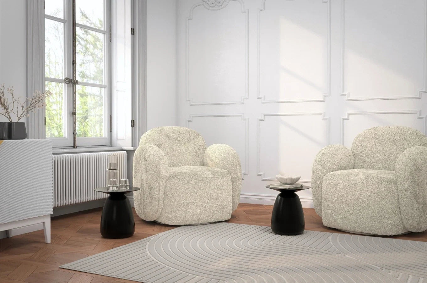BAOBAB 34 Beech Side Table