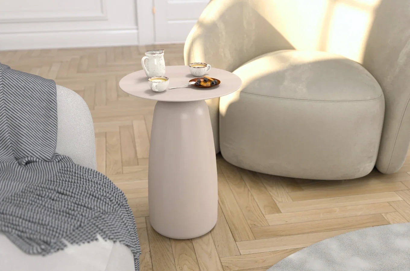 BAOBAB 44 Beech Side Table