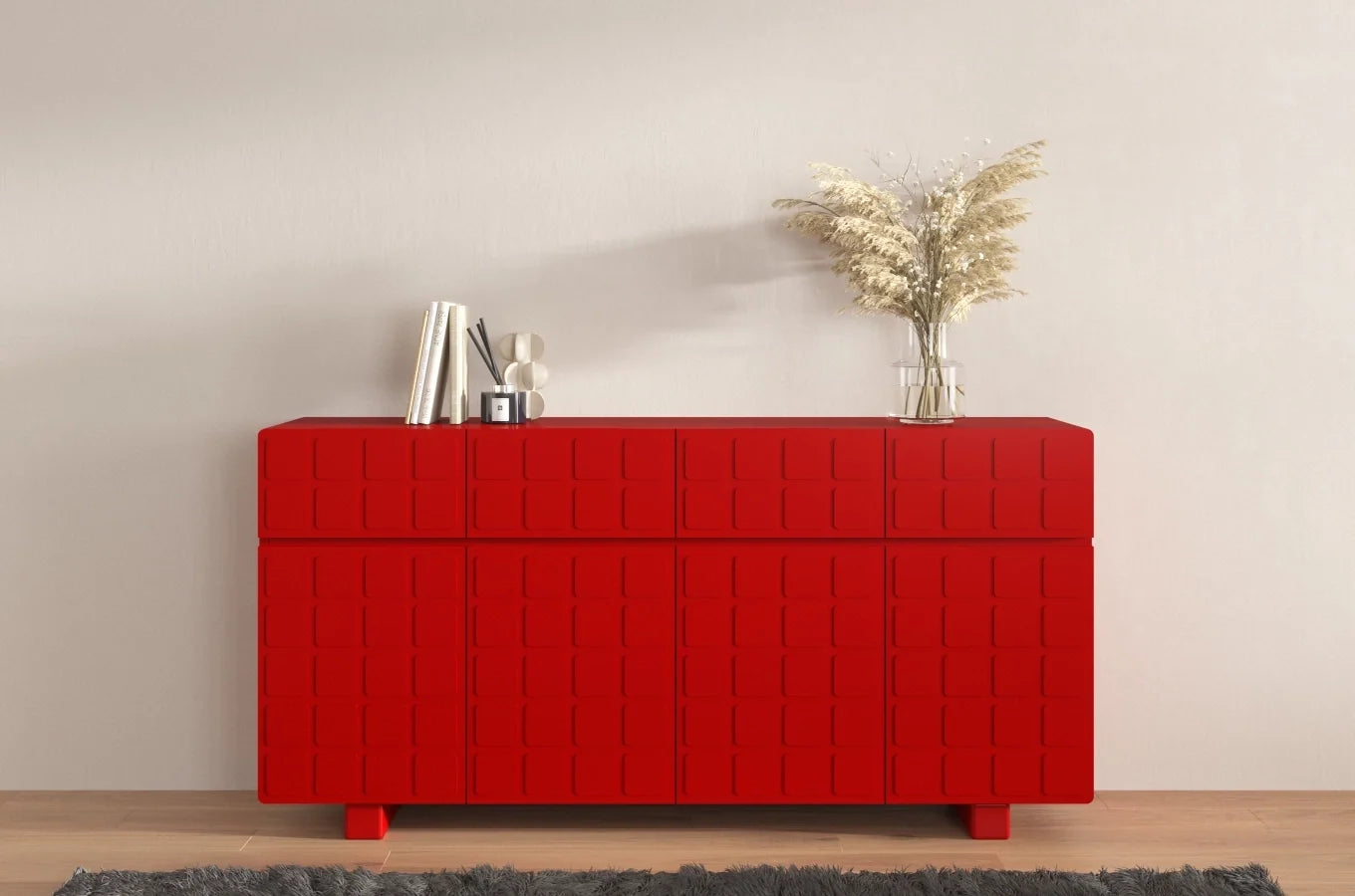 CUBO LONG Chest of Drawers 169CM with 3D Fronts