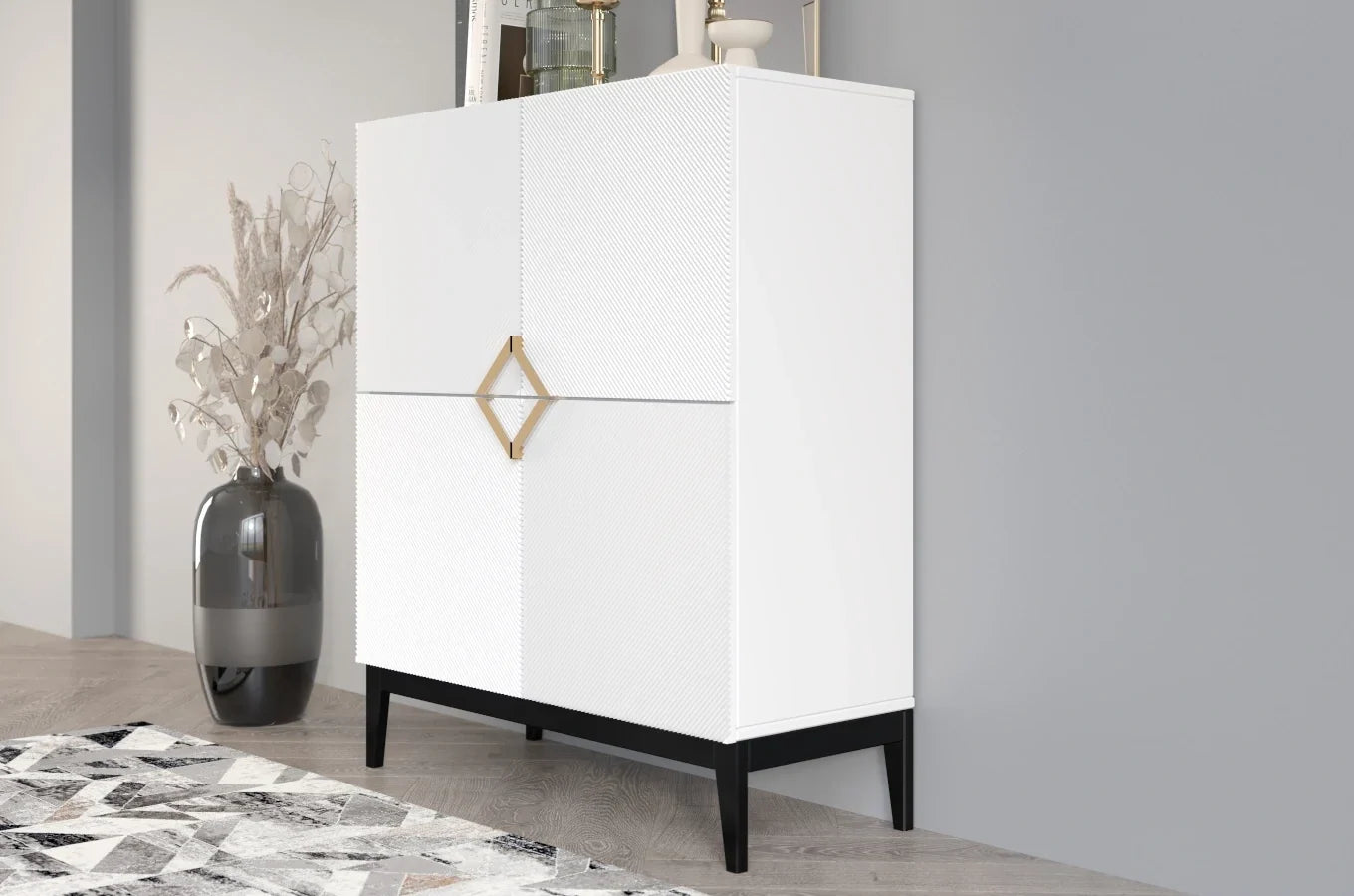DEMI HIGH Chest 100CM with 4 Doors
