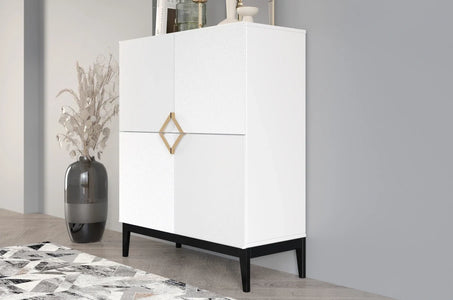 DEMI HIGH Chest 100CM with 4 Doors