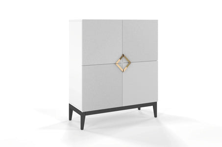 DEMI HIGH Chest 100CM with 4 Doors