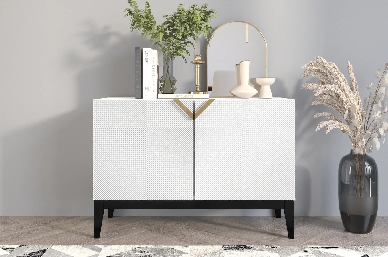 DEMI LONG Chest 100CM with 2 Doors