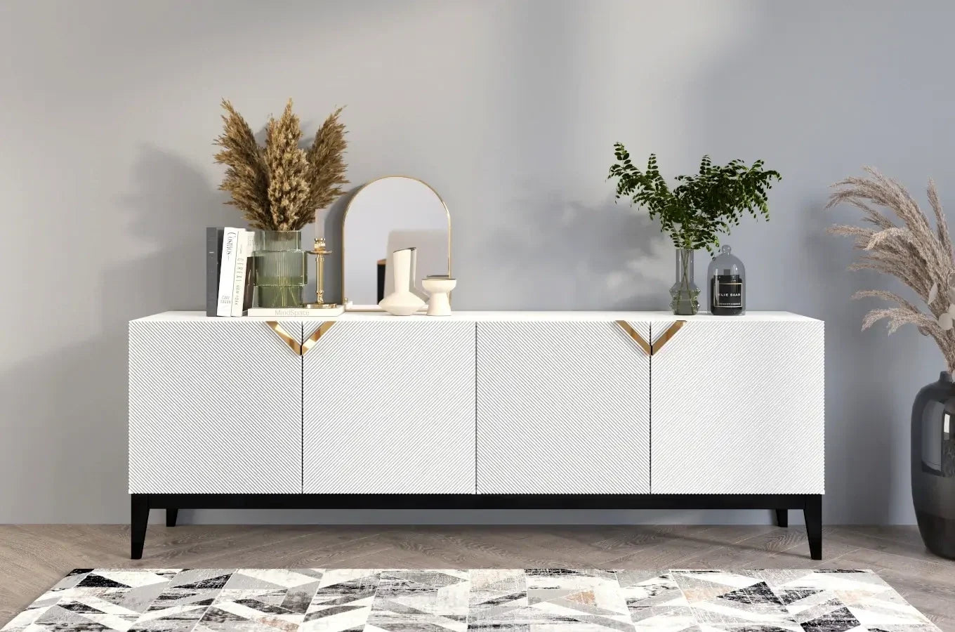 DEMI LONG Chest 200CM with 4 Doors