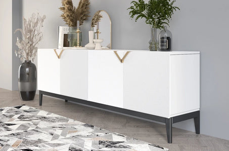 DEMI LONG Chest 200CM with 4 Doors