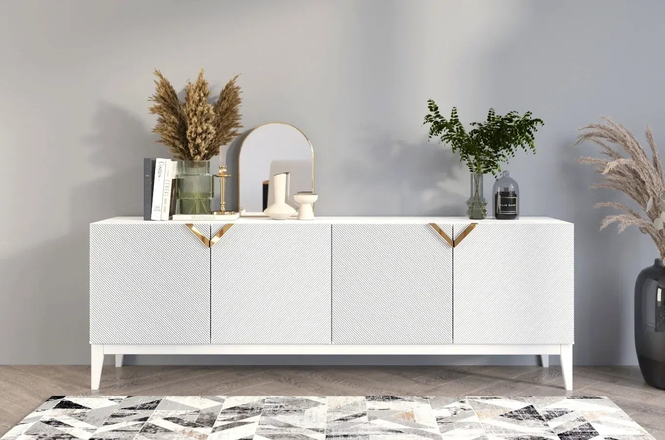 DEMI LONG Chest 200CM with 4 Doors