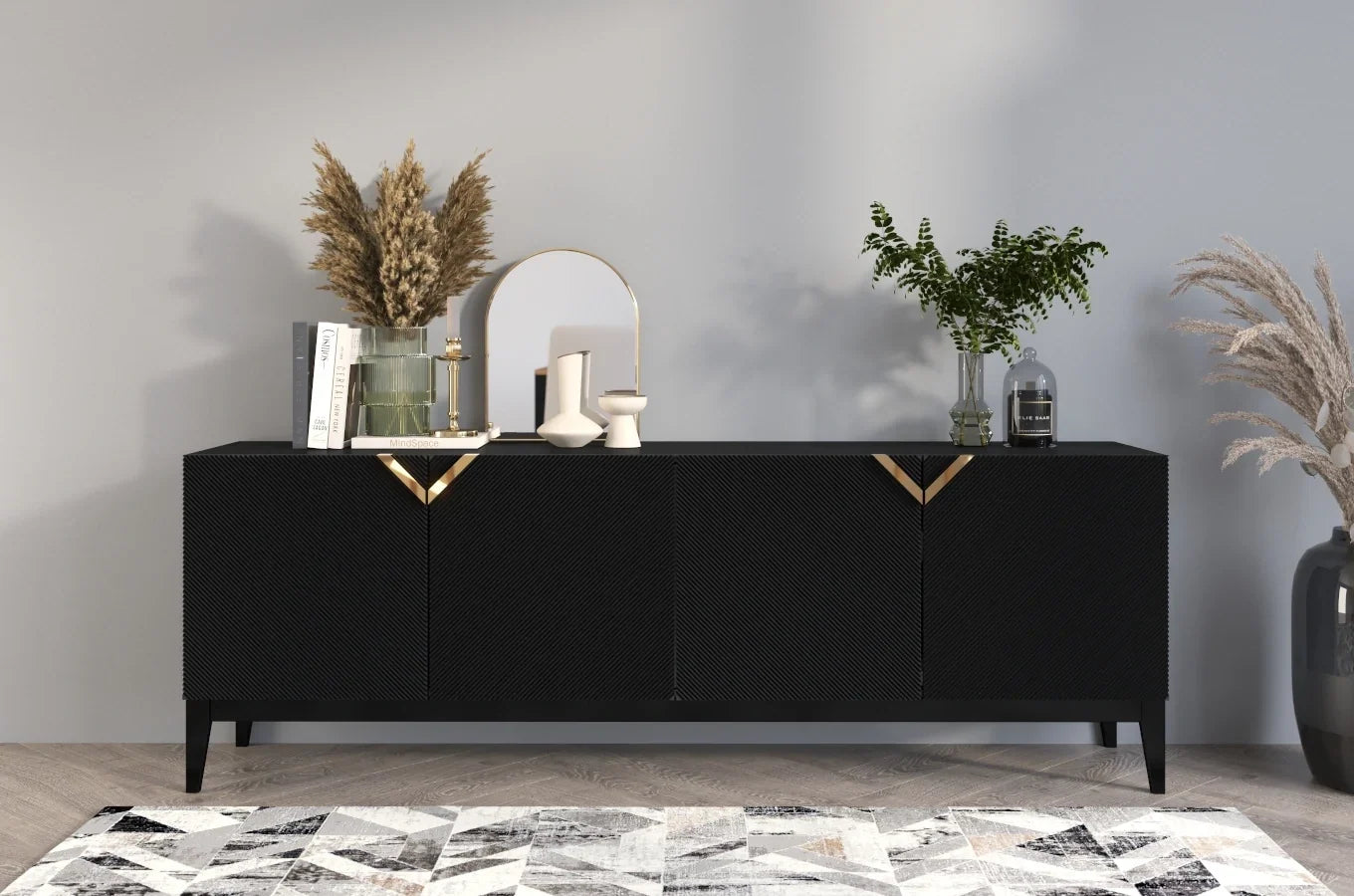 DEMI LONG Chest 200CM with 4 Doors