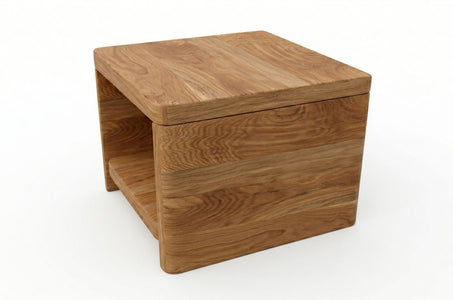 HVAR Oak Bedside Table