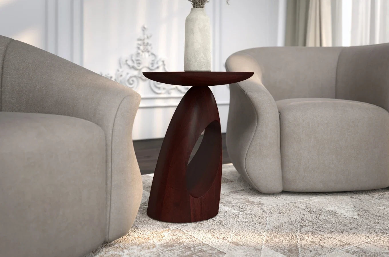 ISLAND Beech Side Table
