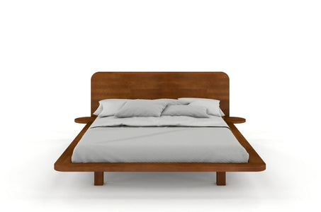 JAPANDIC Beech Bed Walnut