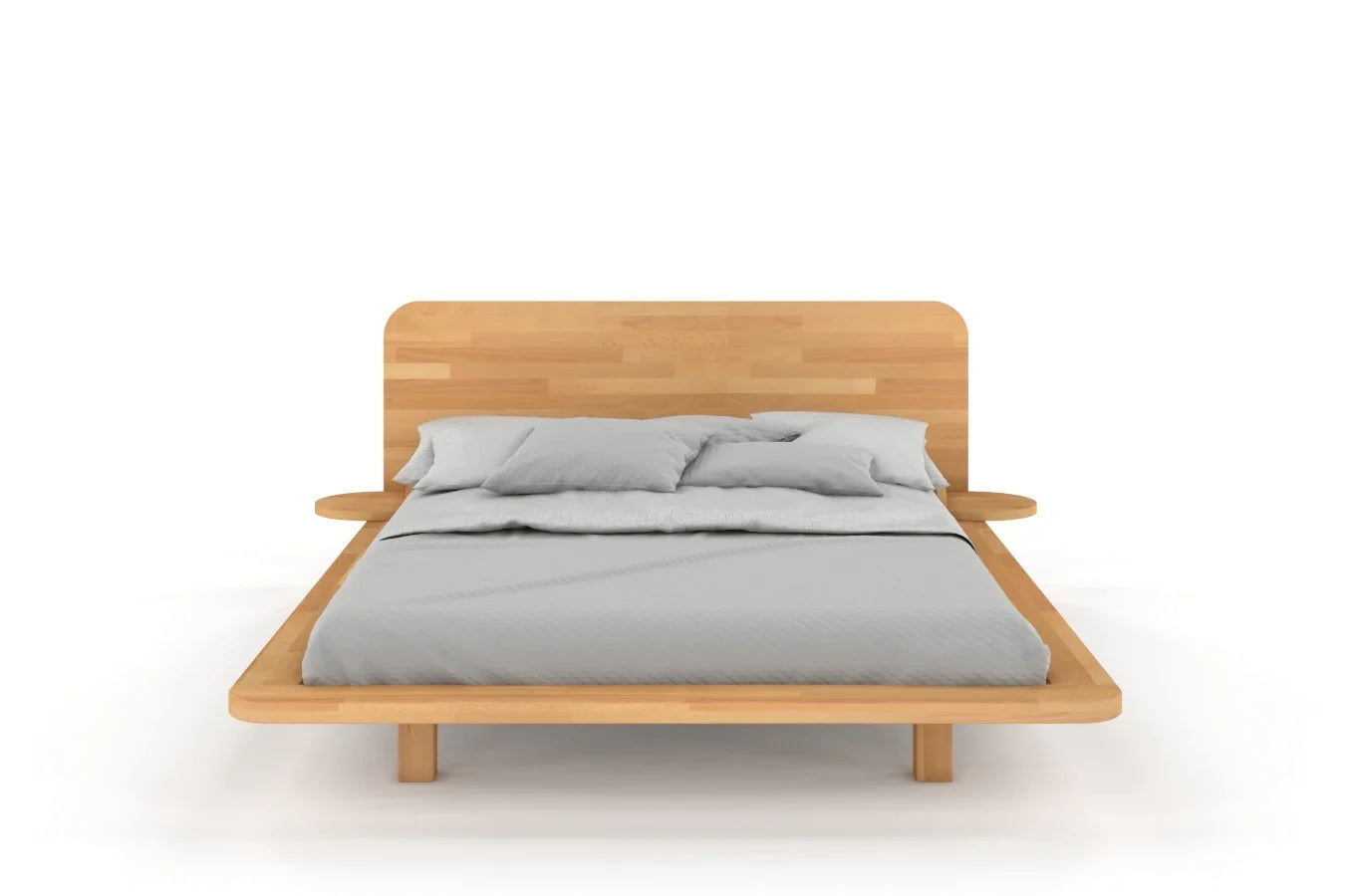 JAPANDIC Beech Bed Natural