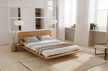 JAPANDIC Oak Bed Natural Oiled
