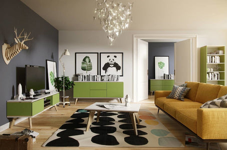 JORGEN Green TV Cabinet 160CM