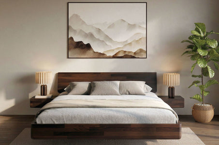 LENA Beech Floating Bed