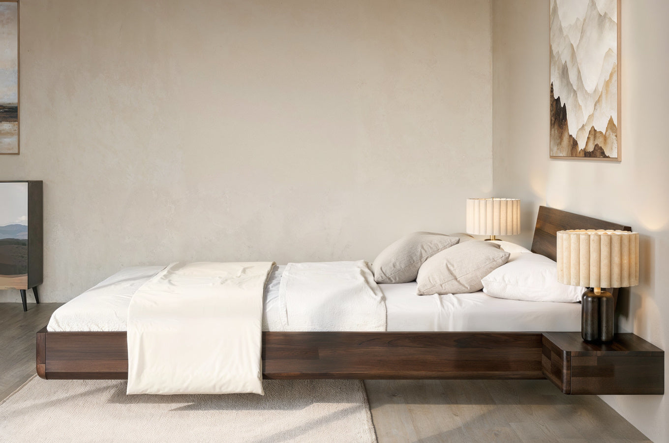 LENA Beech Floating Bed