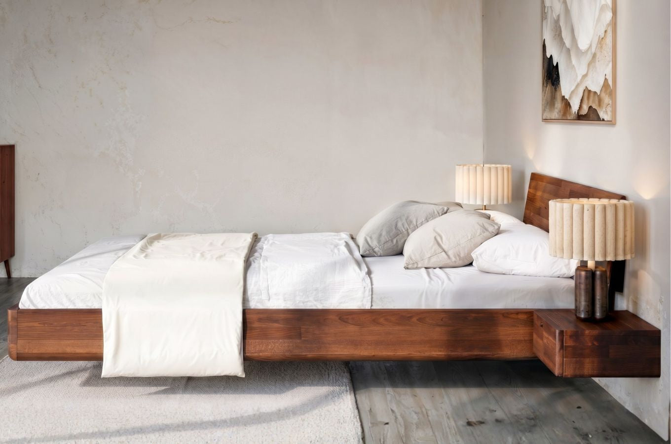 LENA Beech Floating Bed