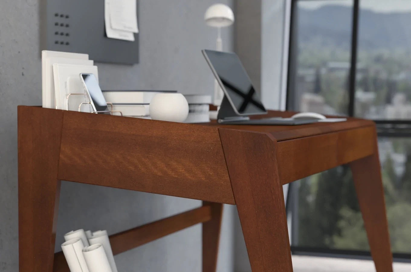 LISA Beech Desk / Dressing Table 125CM