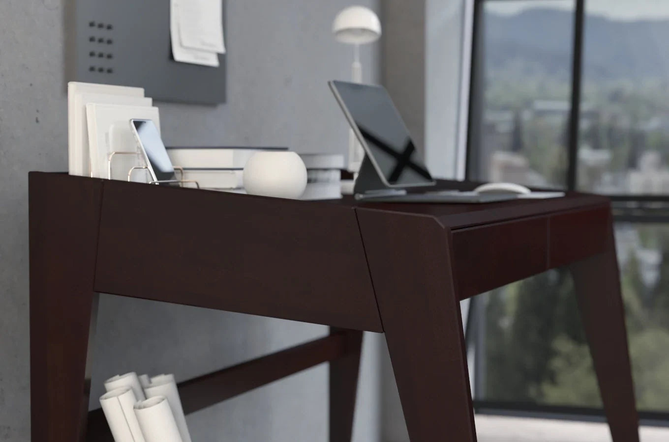 LISA Beech Desk / Dressing Table 125CM