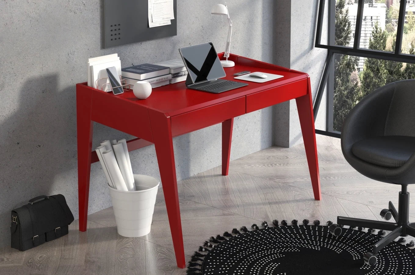 LISA Beech Desk / Dressing Table 125CM