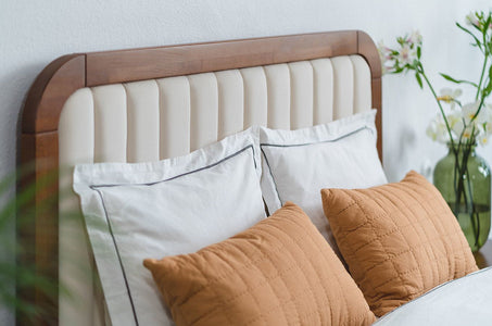MODENA BC Beech Bed with Lift-Up Storage