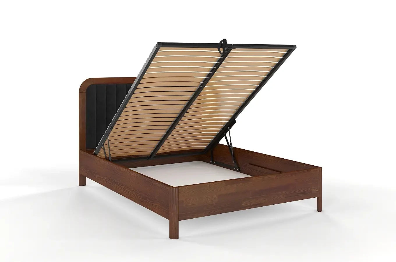MODENA BC Pine Bed with Lift-Up Storage