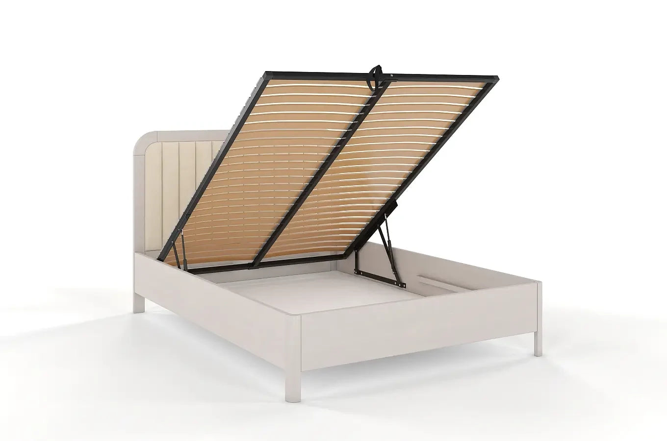 MODENA BC Pine Bed with Lift-Up Storage