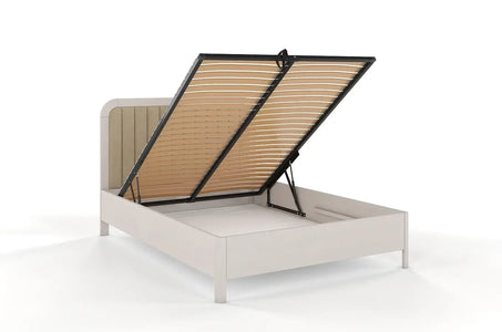 MODENA BC Pine Bed with Lift-Up Storage