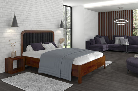 MODENA BC Pine Bed with Lift-Up Storage