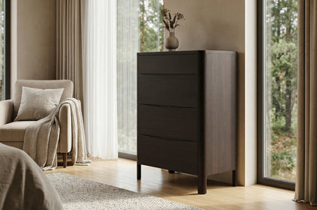 MODENA Beech Chest of Drawers 80CM