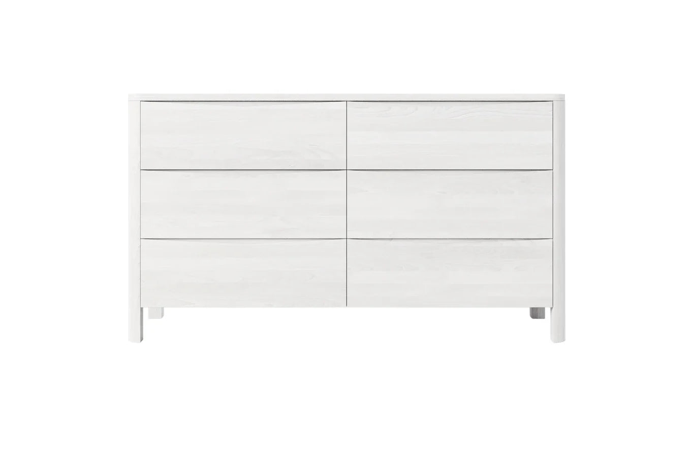 MODENA LOW Beech Chest of Drawers 150CM