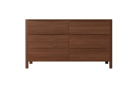 MODENA LOW Beech Chest of Drawers 150CM