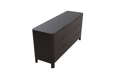 MODENA LOW Beech Chest of Drawers 150CM