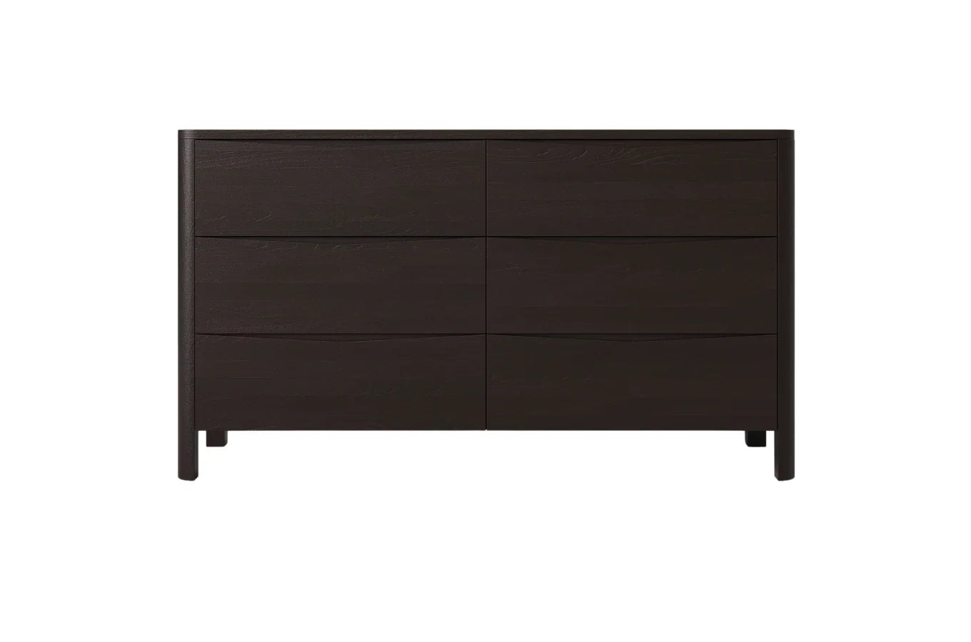 MODENA LOW Beech Chest of Drawers 150CM