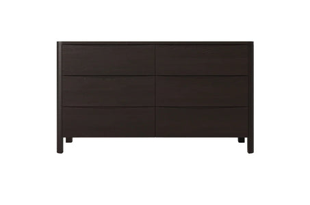 MODENA LOW Beech Chest of Drawers 150CM