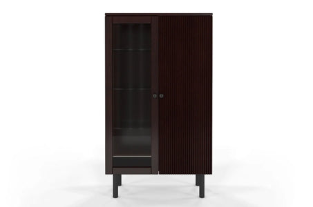 NORVIK High Pine Display Cabinet 80CM