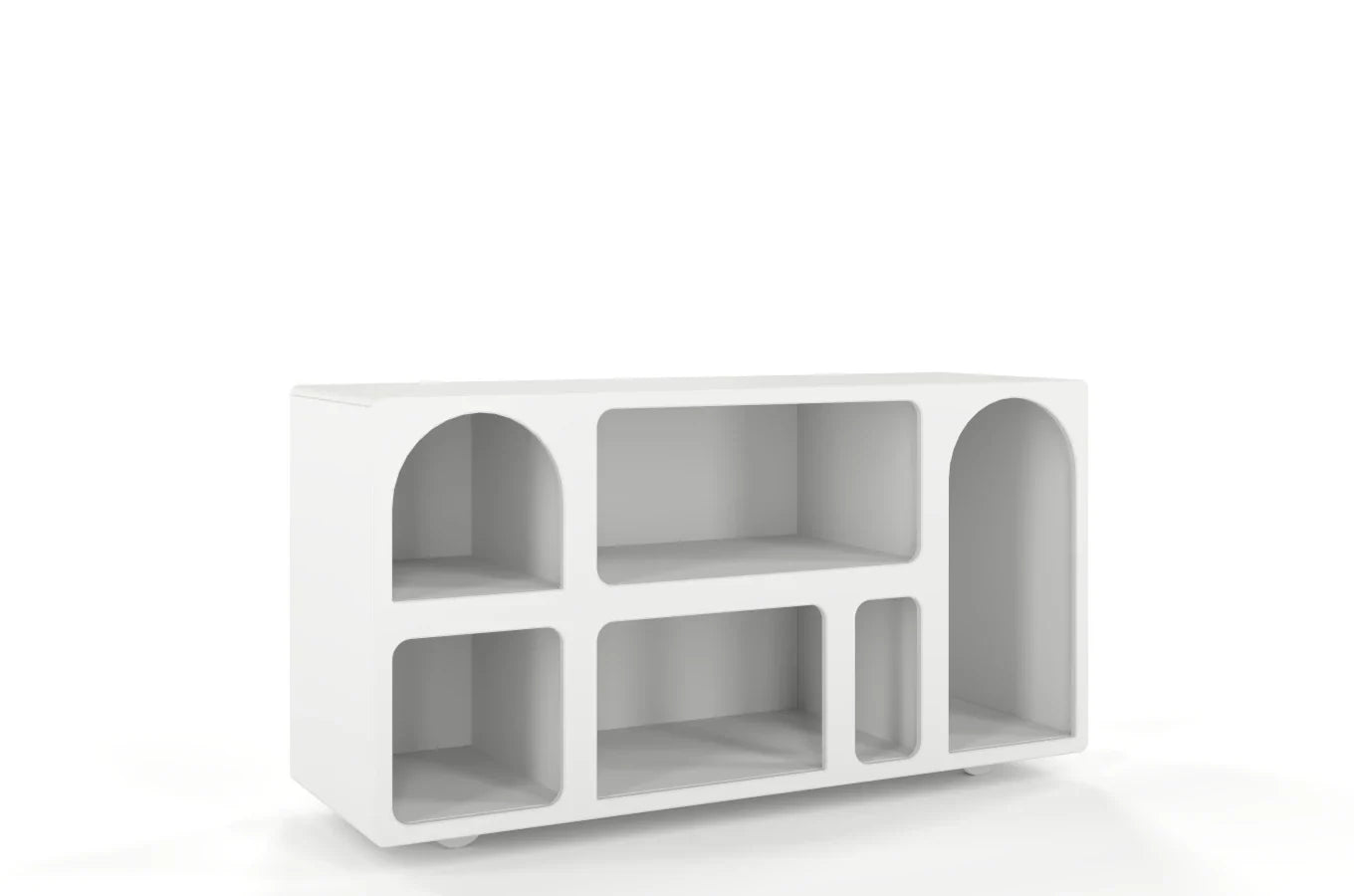 OLIMPIA LONG Bookcase 140CM with Arches