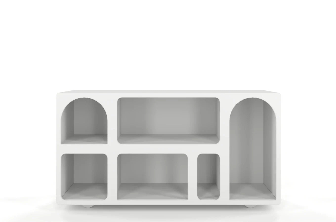 OLIMPIA LONG Bookcase 140CM with Arches