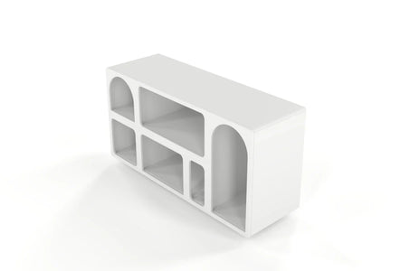 OLIMPIA LONG Bookcase 140CM with Arches