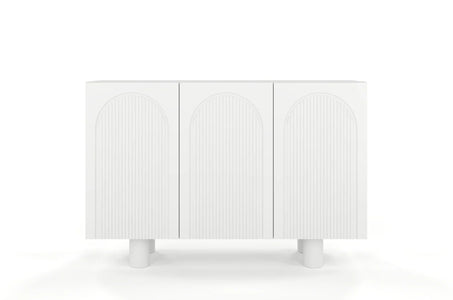 RITA White Chest 135CM with Arches