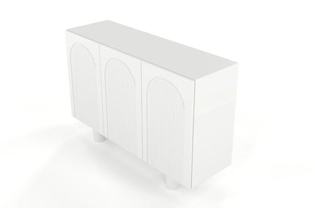 RITA White Chest 135CM with Arches