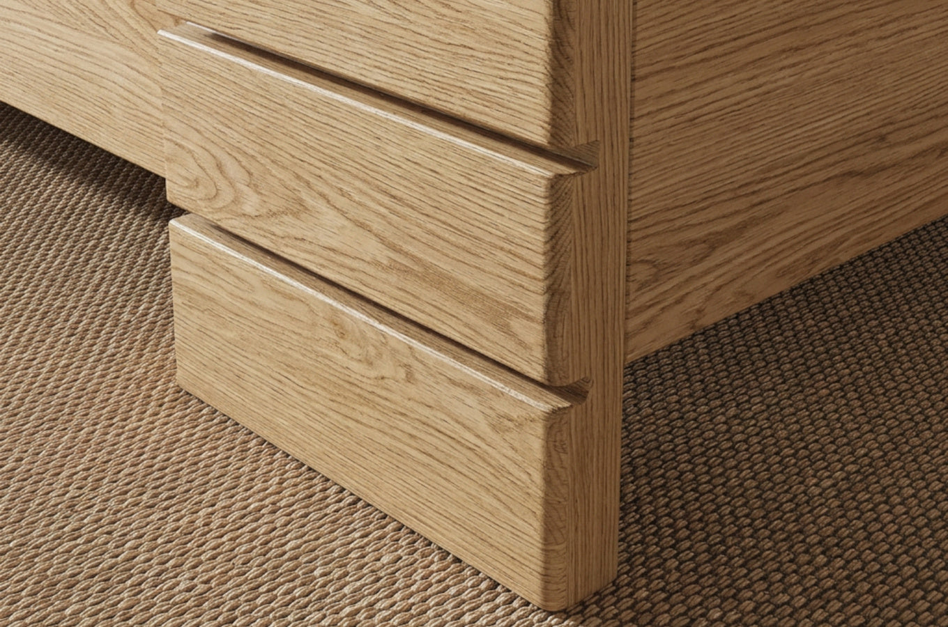 SANDEMO High Oak Bed