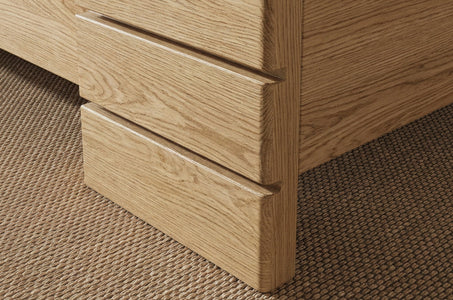 SANDEMO High Oak Bed